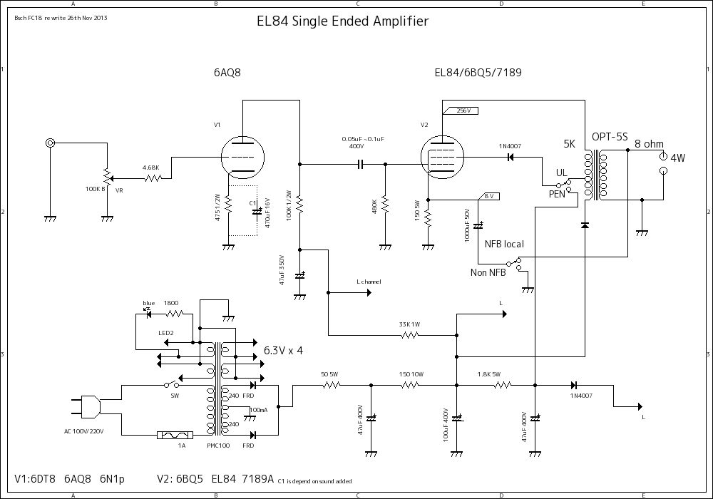 es - Izrada lampaškog pojačala snage 2x3W